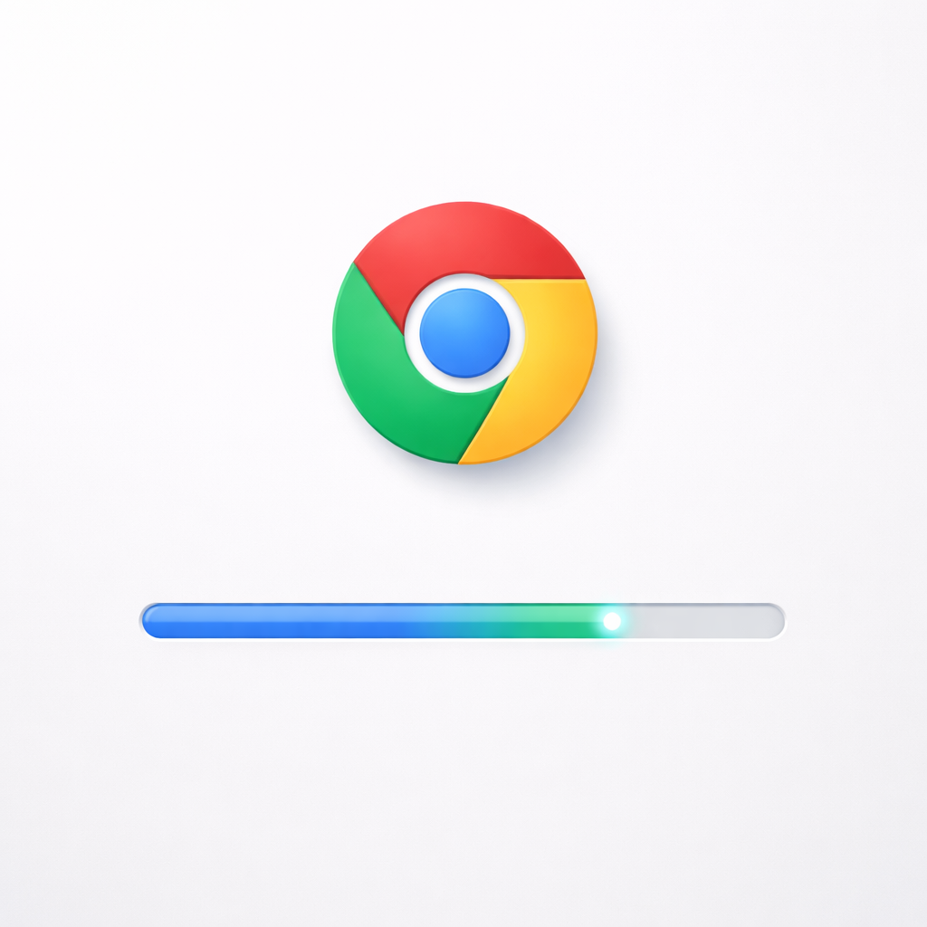 谷歌浏览器安装指引界面