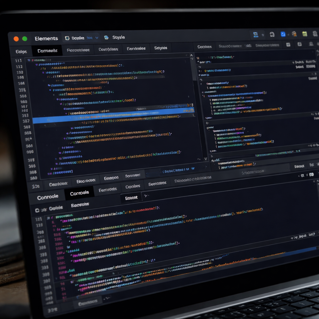 Chrome 开发者工具展示